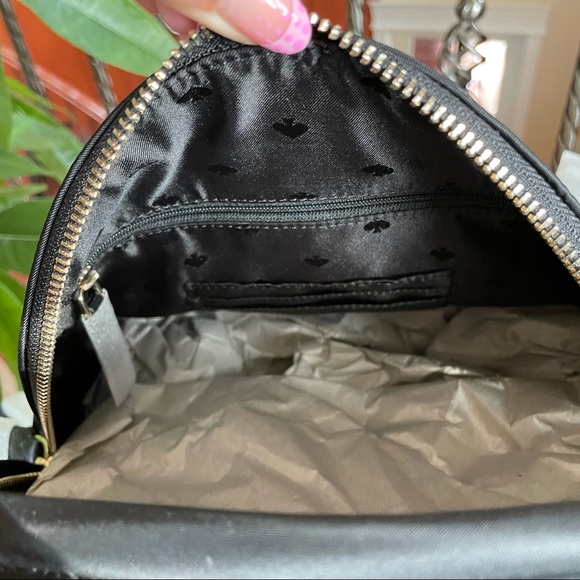 ‼️SOLD‼️ Kate Spade Medium Backpack in Black ✨♠️ - Picture 9 of 13